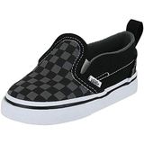 Vans Siyah - Gri Bebek Yürüyüş Ayakkabısı Slip-On V, 25, VN0A3488EO01, ÇOK RENKLİ, Unisex - bebek