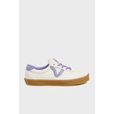 Vans Sport Low Kanvas ve Süet Sneaker Ayakkabı Ayakkabı VN000CQR6PH1 - Bej - Lila