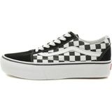 VANS Ua Old Skool Platform VN0A3B3UHRK1 Unisex SİYAH-BEYAZ Günlük Sneaker Ayakkabı - Siyah