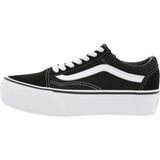 VANS Ua Old Skool Platform VN0A3B3UY281 Unisex SİYAH-BEYAZ Günlük Sneaker Ayakkabı - Beyaz - Siyah