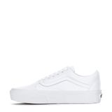 Vans üniseks-yetişkin Eski Okul Platformu, Gerçek Beyaz, 9 Women/7.5 Men