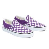 Vans unisex-adult Sneaker, (Color Theory) Checkerboard/Tillandsia Purple, 8.5 Women/7 Men