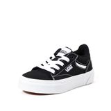 Vans Unisex Çocuk Seldan Spor Ayakkabısı, Kanvas Siyah Beyaz, 34.5 EU