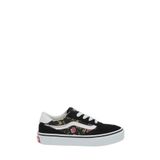 Vans Unisex Çocuk Siyah Klasik Sneaker 21 Numara Brooklyn LS Slip-On Modeli