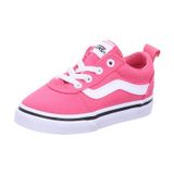 Vans Unisex Ward çocuk spor ayakkabısı, Kanvas Honeysuckle, 21.5 EU