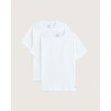 Vans Vans 2-Pack Tee Erkek Tişört VN000U11WHT1 - M - Beyaz