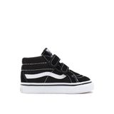 Vans VN00018W6BT1 TD SK8-Mid Reissue V Siyah Beyaz Bebek Yürüyüş Ayakkabısı
