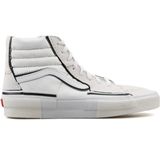 Vans VN0005UKQJM1 Beyaz Sk8 Hi Reconstruct Unisex Çift Katmanlı Soyulabilen Süet Günlük Ayakkabı