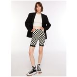 Vans VN00074SBLK1 OVERSIZED FLORAL LE Normal Siyah Kadın Şort