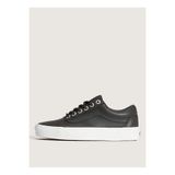Vans VN000D6WCJK1-Old Skool Siyah Süet + Deri Kadın Lifestyle Ayakkabı