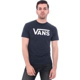 Vans Vn000Gggnav1 Classic Erkek T-Shirt Lacivert - XS