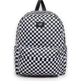 Vans VN000H4X Old Skool Check Backpack Siyah Unisex Spor Çanta - Siyah - Beyaz