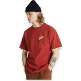 Vans Vn000K42 Brush Script Loose Ss Kırmızı Erkek T-Shirt