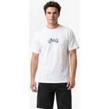 Vans VN000SY0WHT1 Wild Circle Ss Tee Beyaz Yuvarlak Yaka Düz Erkek T-Shirt - XL