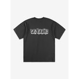 Vans VN0010G1EMV1 Barbed Wrap SS Tee Siyah Bisiklet Yaka Regular Fit Düz Erkek T-Shirt