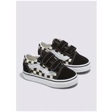 Vans VN0A38JNP0S1 TD Old Skool V Siyah Erkek Bebek Yürüyüş Ayakkabısı