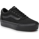 Vans Vn0A3Tlc Wm Ward Platform Siyah Unisex Spor Ayakkabı 38