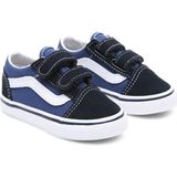 Vans VNVD3YNVY Old Skool V Mavi Spor Ayakkabı Erkek Çocuklar İçin Konforlu Tasarım 24 Numaralı