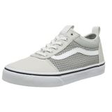 Vans Ward erkek spor ayakkabısı, Gri file kanvas gri beyaz U2o, 29 EU