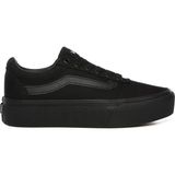 Vans Ward Platform Kadın Spor Ayakkabı Kaymaz Taban ile Günlük Kullanım İçin Uygun VN0A3TLC1861 - Siyah