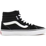 Vans Wm Filmore Hi Kadın Siyah Günlük Ayakkabı Kauçuk Taban ve Silikon Malzeme