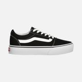 Vans WM Ward Platform Kadın Spor Ayakkabı Siyah Kalın Taban Tekstil Malzeme