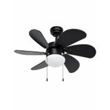 Vantı 30'' 30 W Sıyah Ahsap Tavan Vantılator