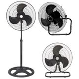 Vanti KCF275 Siyah 85 W 18 inç Sanayi Tipi Metal Ayaklı Vantilatör