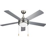 Vanti KCF288 60 W 52 Avizeli Gümüş Metal 5 Kanatlı Tavan Vantilatörü