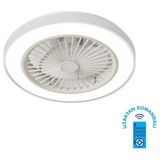 Vanti KCF298 15 W 20 inç Beyaz Ledli Modern Tavan Vantilatörü