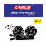VANTİLATÖR 24V TORPİDO ÜSTÜ İKİ FAN AYARLI