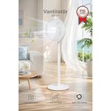 Vantilatör 7 Pervaneli 3 Kademeli Ayarlanabilir Ayaklı 14 Inc 45W Fan Sf01 Beyaz