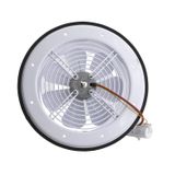 Vantilator Banyo Wc Isyeri Havalandirma Aspiratoru Fani Kirli Hava Kotu Koku Metal 250 Mm