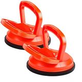Vantuz, 2 X Vantuz, 118 Mm, Yük Kapasitesi 40 Kg Cam Kaldırıcı, Cam Kaldırıcı, Vantuz, Vakum Kaldırıcı, Turuncu