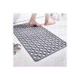 Vantuzlu Banyo Ve Duş Kaydırmazı Duşakabin Küvet Içi Vakumlu Banyo Paspası 36x66 Cm Gri 36 x 68