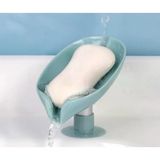 Vantuzlu Su Giderli Sabunluk Kendinden Süzülen Drenajlı Sabunluk, Lavabo Kenarı, Banyo Mutfak Evye İçin, Sünger Fırça Tutucu, Küflenme Önleyici Kurutmalı