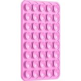 Vantuzlu Telefon Tutacağı, Silikon Vakumlu Telefon Tutucu, Ahtapot Vantuz Pembe