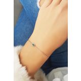 VAOOV 925 Ayar Gümüş Nazar Bileklik