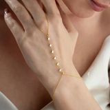 Vaoov 925 Ayar Gümüş Sıra Taşlı Şahmeran Bileklik