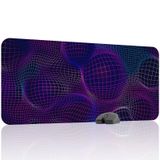 Vaporwave Grid Oyuncu Gaming Mouse Pad Kauçuk Kaymaz Taban Mousepad (V4, 90x40 XXL)