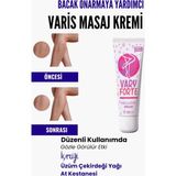 Var.is Bölgesi Için Bacak Onarmaya Yardımcı Besleyici Varyforte Masaj Kremi 100ML - 1li