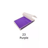Varak Kaplama Yaprak Metalik Folyo 9x9cm 10lu 23 Purple R5799F-23
