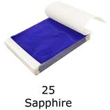 Varak Kaplama Yaprak Metalik Folyo 9X9CM 10LU 25 Sapphire Blue R5799F-25