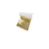 Varak Kaplama Yaprak Metalik Folyo 9x9cm 10lu 30 Laser Champagne Gold R5799F-30