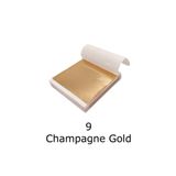 Varak Kaplama Yaprak Metalik Folyo İmitasyon 9x9cm 10lu Paket 9 Rose Gold R5799F-9