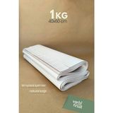 VarBiFırsat 1 kg 40X60 Tabak - Bardak Sarma Taşıma Taşınma Paketleme Kağıdı Hediye Paketi - 40 x 60
