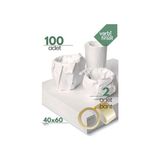 VarBiFırsat 100 Adet 40x60 Tabak - Bardak Sarma Taşıma Taşınma Paketleme Kağıdı Hediye Paketi 2 Adet Koli Bandı