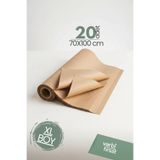 VarBiFırsat 20 Adet Kraft Ambalaj Kağıt Hediye Paketi 70 x 100 cm