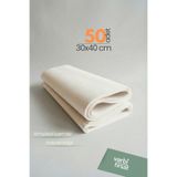 Varbifırsat 50 Adet 30x40 Tabak - Bardak Sarma Taşıma Taşınma Paketleme Kağıdı Hediye Paketi