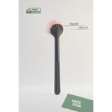 Varbifırsat Silikon Uçlu - Süper Dayanıklı Bulaşık - Lavabo Fırçası - Antrasit/pudra